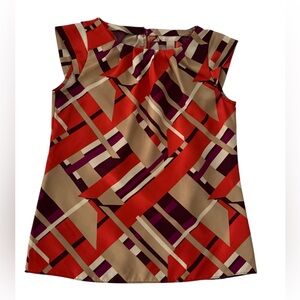 Banana Republic Women’s Multicolor cap sleeve top Size:S